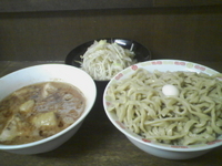 「大蓮エビつけ麺、豚増し」@蓮爾 さんこま店の写真