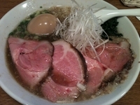 「背脂煮干そば全部入り」@背脂煮干そば 晴の写真