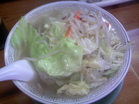 「タンメン小 400円」@光楽亭の写真