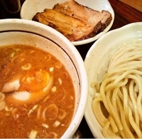 「つけ麺（並盛230g）+半ちゃーしゅー（730円+150円）」@あさか 麺工房、 朝霞本店の写真