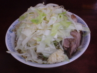 「小ラーメン（ニンニク・野菜）」@ラーメン二郎 めじろ台法政大学前店の写真