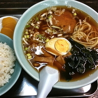 「トキワ荘ラーメンライス（￥680）」@中華食堂 松葉の写真
