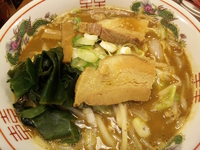 「みそラーメン（700円）」@白馬童子 桜塚店の写真