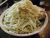 「偽郎油そば+大盛り」@ポークヌードル内藤の写真