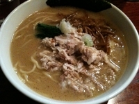 「自然洞ラーメン味噌（600円）+乱切りチャーシュー（100円）」@自然洞 麺舗の写真