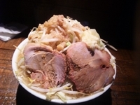 「ラーメン（ニンニク、野菜）」@ラーメン荘 その先にあるものの写真