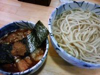 「つけ麺（大盛り・あつもり）」@自家製麺 然の写真
