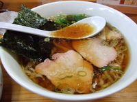 「手打中華そば」@とら食堂の写真