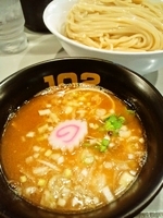 「つけめん（特盛・500g）」@つけめん102 大宮店の写真