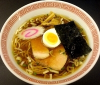 「ラーメン（麺半分）600円」@ラーメン大至の写真