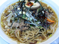 「玉子めんカレーチーズ味（太麺・並盛り）@750」@龍神の写真