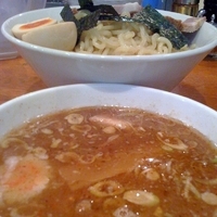 「特製つけ麺、1.5玉（￥930）」@煮干しらーめん 三代目 玉五郎 梅田第三ビル店の写真