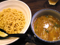 「牛ホルモンのつけ麺（800円）」@大一製麺処 つけ麺屋ちっちょ極の写真