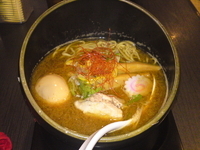 「伊勢海老そば味玉入り950円」@二代目 けいすけ 海老そば外伝の写真