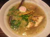 「らーめん塩+味玉」@G麺7の写真