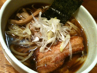 「醤油らーめん（650円）」@らーめん 破顔の写真