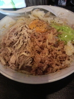 「汁なし￥880」@麺とび六方の写真