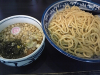 「魚介塩つけめん（特盛）」@つけめん 蜩の写真