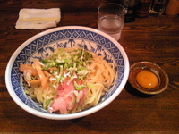 「油そば大盛（750円）」@燦燦斗の写真