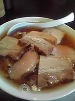 「10月限定 喜多方チャーシューメン」@立ち呑み居酒屋 金町製麺の写真