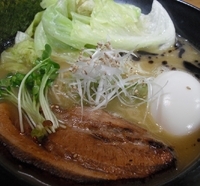「鳥そば 細麺」@カフェバールナ 麺の部の写真