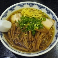 「支那竹ラーメン 710円」@中華そば 藤王の写真