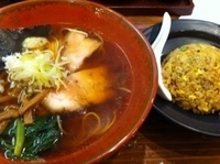 「鶏ダシらーめん」@つけ麺 上方屋 五郎ヱ門 福島店の写真