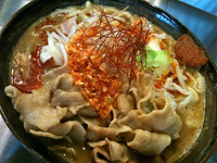 「紅らーめん（790円）」@麺創研 紅 府中の写真