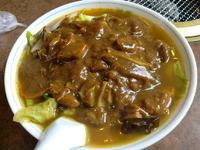 「印度ラーメン420円（半額クーポン使用）」@夢の家の写真