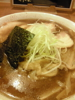 「中華そば（細麺・大盛）+チャーシュー+支那チク・・・・・1150」@くりの木 加須店の写真