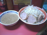 「大豚ラーメン、つけ麺券」@ラーメン二郎 上野毛店の写真