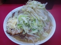 「小豚（にんにく、やさい） 750円」@ラーメン二郎 大宮店の写真