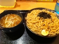 「もつつけ麺・大盛」@なつめやの写真