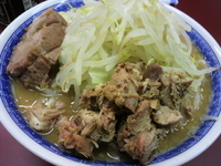 「ラーメン+豚ほぐし」@らーめん豚喜 川口店の写真