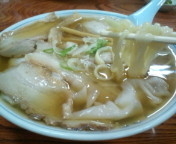 「ワンメンチャー（ワンタンメンチャーシュー）900円」@森田屋支店 緑町店の写真