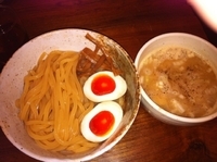 「鶏・豚骨つけそば（850円）」@らーめん つけそば 古今亭の写真