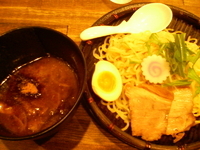 「醤油つけ麺」@よしの軒の写真