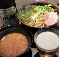 「鶏魚介つけそば」@煮干soba 柘榴の写真