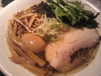 「味玉塩そば+四万十青さのり+穂先メンマ」@SOBAHOUSE金色不如帰の写真