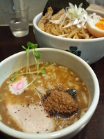 「特製つけ麺（特盛）」@麺屋 みつばの写真