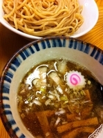 「一番絞り（750円）+大盛（100円）」@つけめん 三三㐂の写真