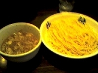 「濃厚つけそば（中盛）」@麺屋武蔵 武骨外伝の写真