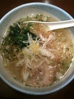 「俺流塩ラーメン」@俺流塩らーめん 渋谷本店の写真