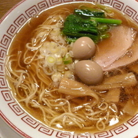 「江戸前中華そば 680円?」@江戸前つけ麺 サスケの写真