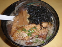 「ステーキちゃあしゅうらあめん（850円）大盛無料」@らあめん 一本槍の写真