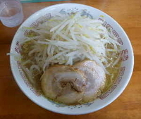 「G小豚らーめん（麺固・野菜増し）（680円）」@G系ラーメン 豚壱家の写真