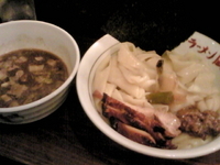 「もめんつけそば」@ラーメン凪 炎のつけめん 西新宿店の写真