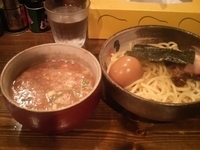 「つけ麺+味玉」@中華そば 椿 蒲田店の写真