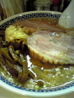 「塩旨辛ラーメン+メンマ￥800」@麺家ぶんすけの写真