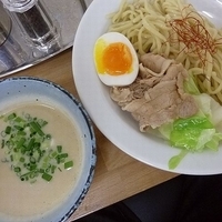 「鶏塩ポタージュつけ麺」@うぜんの写真